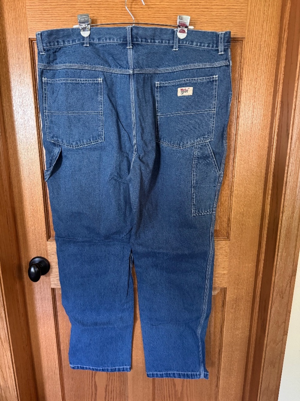 Vintage 1990's Mens Work n Sport Carpenter Jeans Size 42x32 Made in Russia